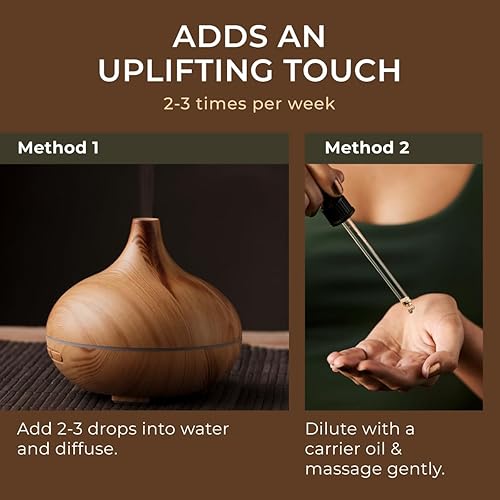 Miniatura 4 de Gya Labs - Aceite esencial de pino para aliviar el dolor y enfoque, de uso tópico para dolores musculares, leñoso y fresco para relajarse y limpiar