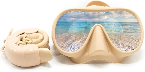 Miniatura 3 de Juego de máscara de buceo de gran angular HD y fácil de empacar serie PRO