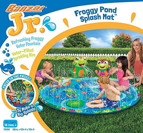 BANZAI 13690-Alfombrilla para salpicadero de Estanque, Color (13690)