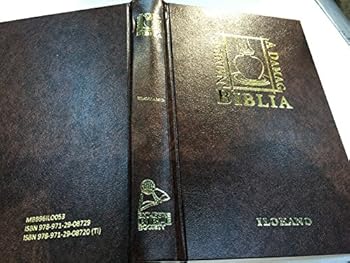 Hardcover Ilokano Bible Book