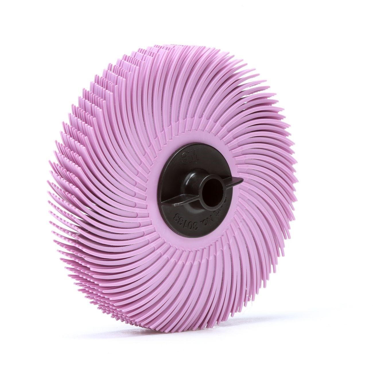 3M ScotchBrite Radial Bristle DISC, 3 in X 3/8