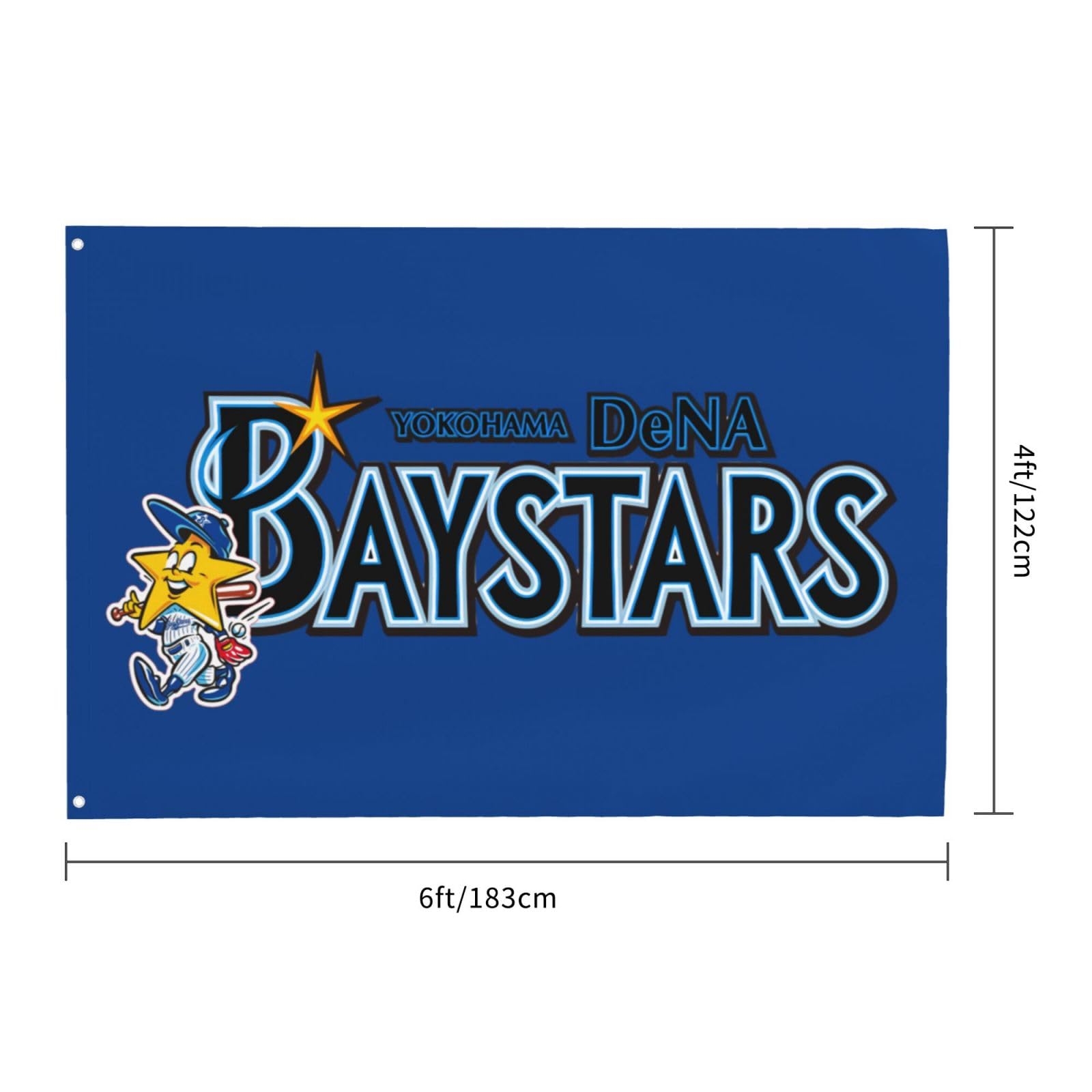 Amazon.co.jp: 旗 応援 横浜DeNAベイスターズ 野球の旗 スポーツ観戦