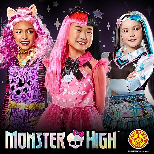 Rubies Official Monster High Draculaura Child Wig, Kids Fancy