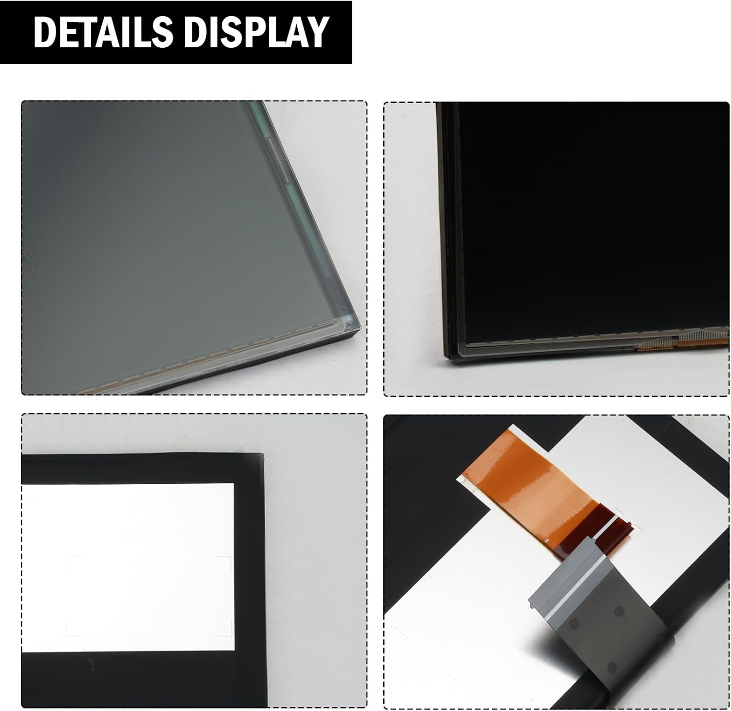 7" Uconnect Screen Replacement Fit 2017 2018 2019 2020 Compass Radio Touch Screen, LCD Display and Digitizer for Renegade Touchscreen Navigation TDO-WXGA0700K00033-V2 TDO-WXGA0700K00057-V1