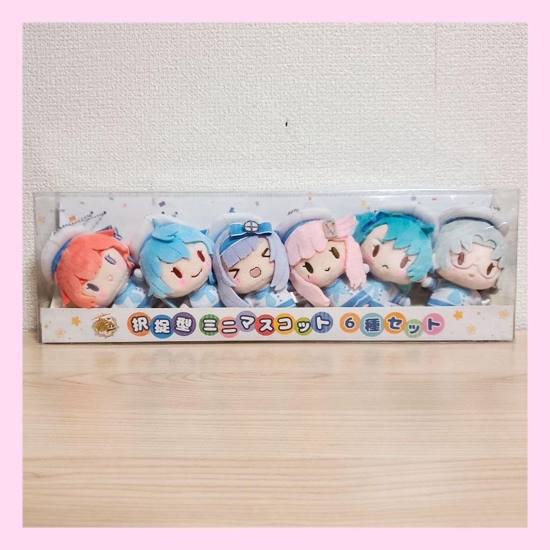択捉型ミニマスコット6種セット【ローソン・Loppi限定】「艦隊これくしょん～艦これ～ 艦これ運営鎮守府×ローソン」 艦これ 択捉型 ミニマスコット ローソン