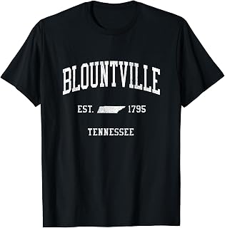 Blountville TN Vintage Athletic Sports JS01 T-Shirt