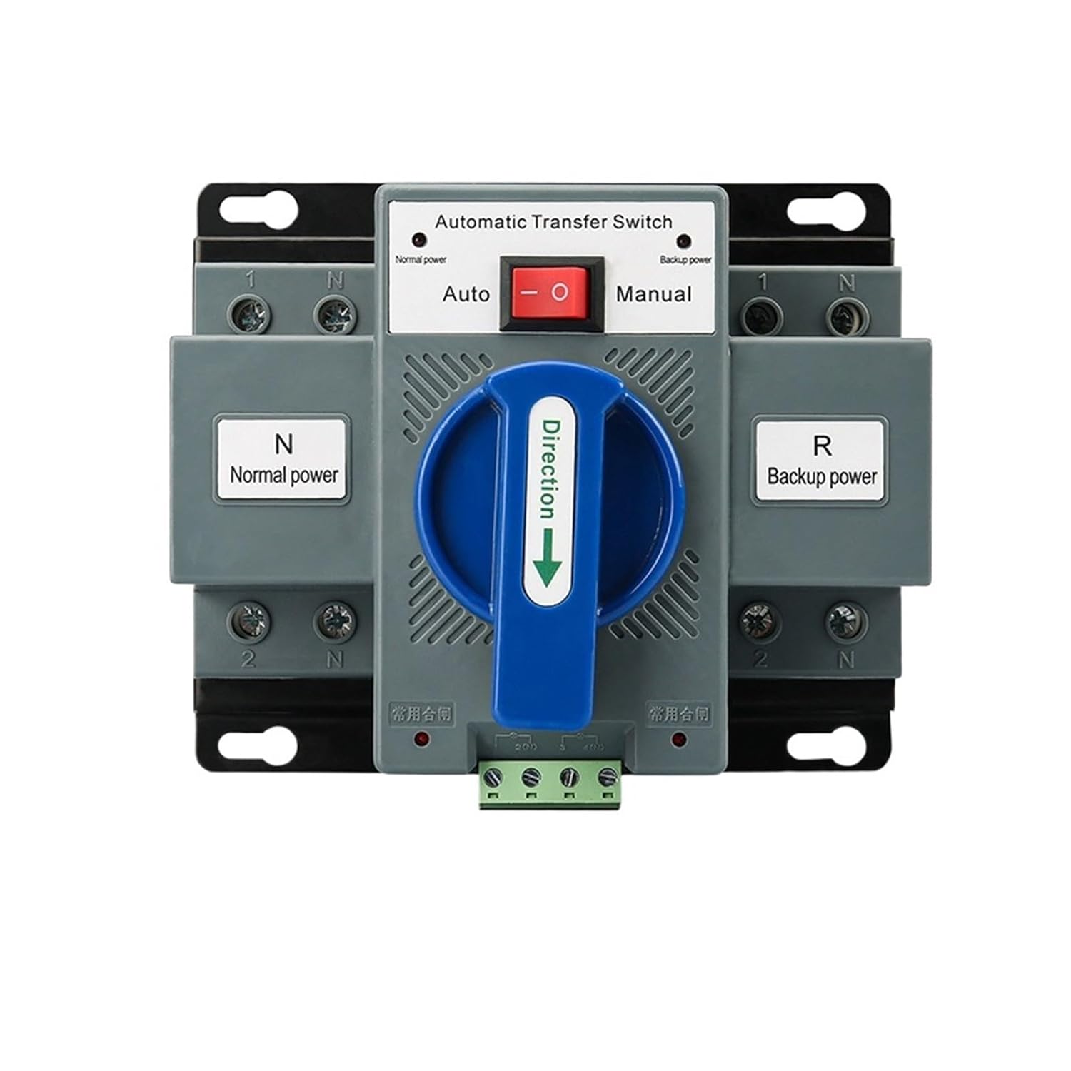 ATS自動切替スイッチ2P 63A 購入 220V 110Vデュアルパワー手動切替スイッチミニチュアサーキット