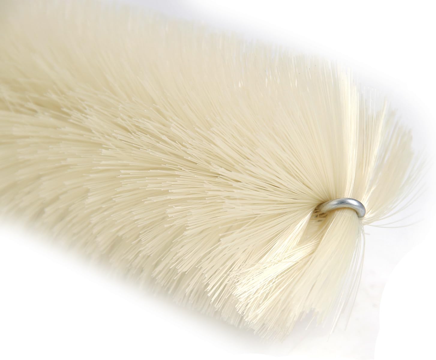 Utoolmart Diameter 5MM Metal Tube Brush Bottle Cleaning Brush Cleaner Industry Brush Straw Brush Straw for Laboratory 2pcs