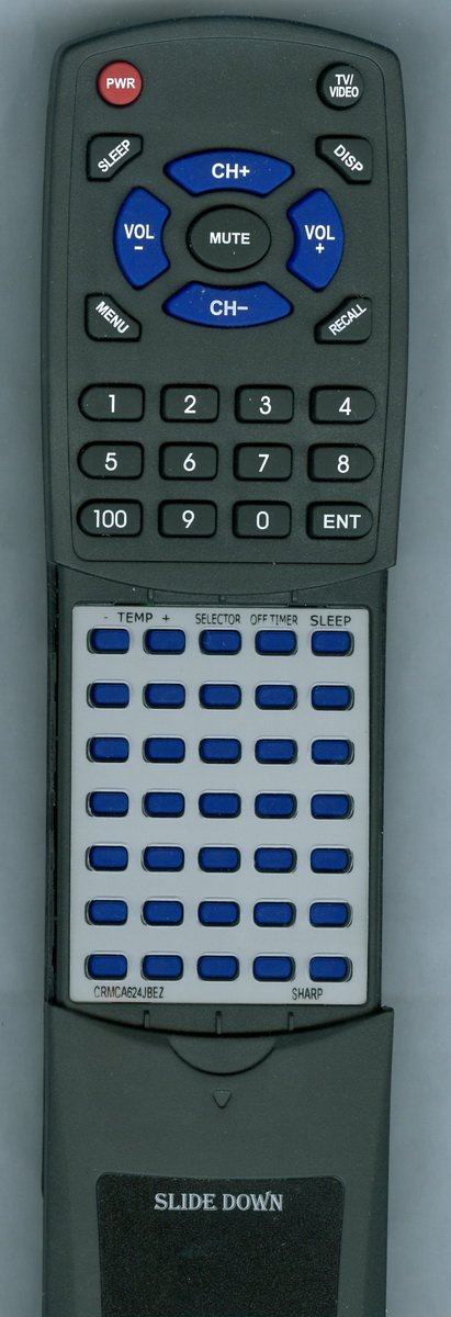 Replacement Remote Control for Sharp AF06CSL, AFS50EX, CRMCA526JBEZ, AFR100EX, AF08CRL