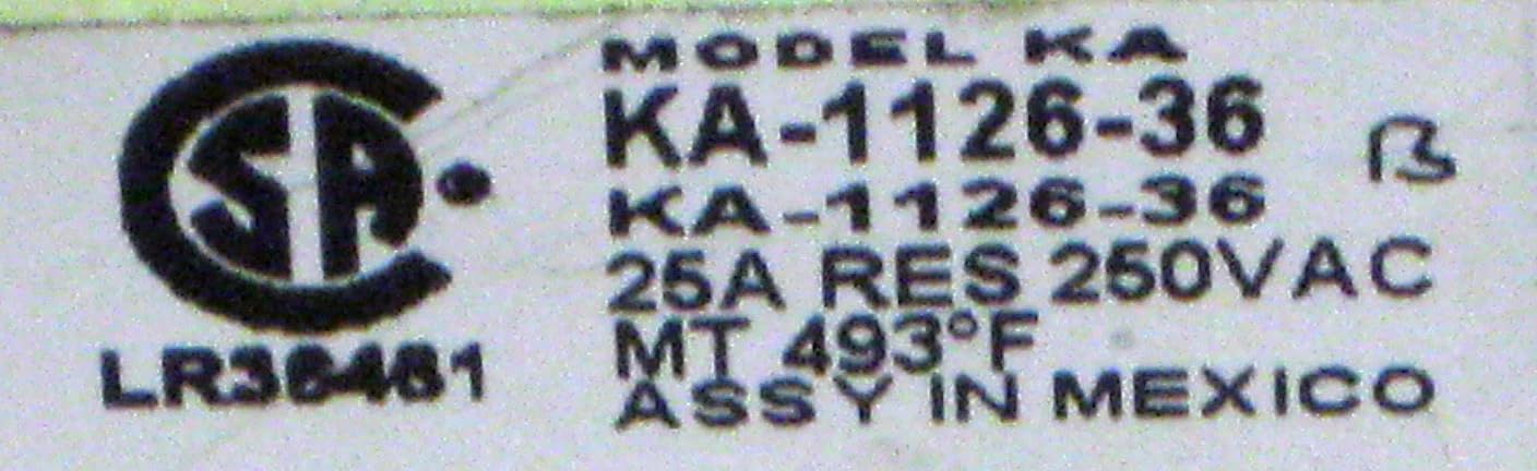 KA-1126-36 Commerical Electric Oven Thermostat for Star Bloomfield Wells 66269 2T-46269 Ws-66269 46-1214,100F-450F, 36" Capillary