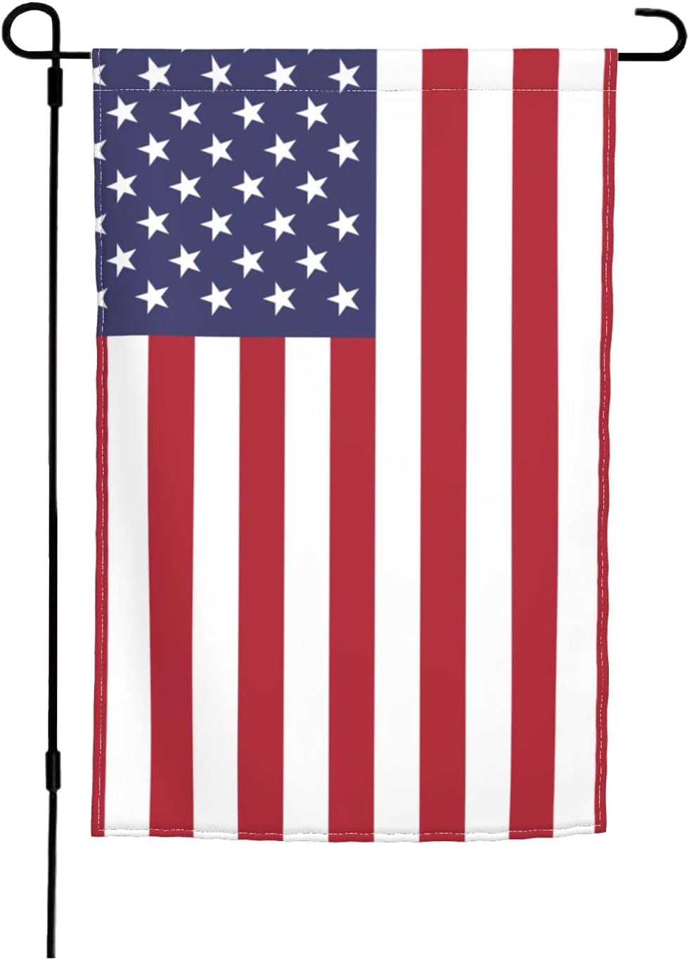 Patriotic Garden Flags Decorative Personalized for Outside All Seasons Fit House Lawn Yard 12 x 18 Inch