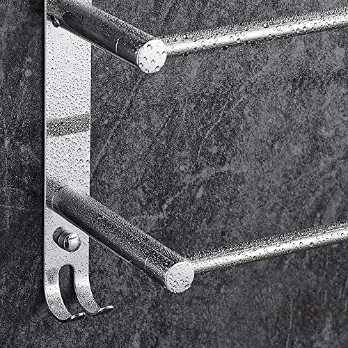Porte-serviettes 3 niveaux pour optimiser les petits espaces - 5