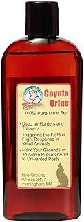 Just Scentsational RS-8 Coyote Urine for Gardens, Hunters, and Trappers, 8 oz