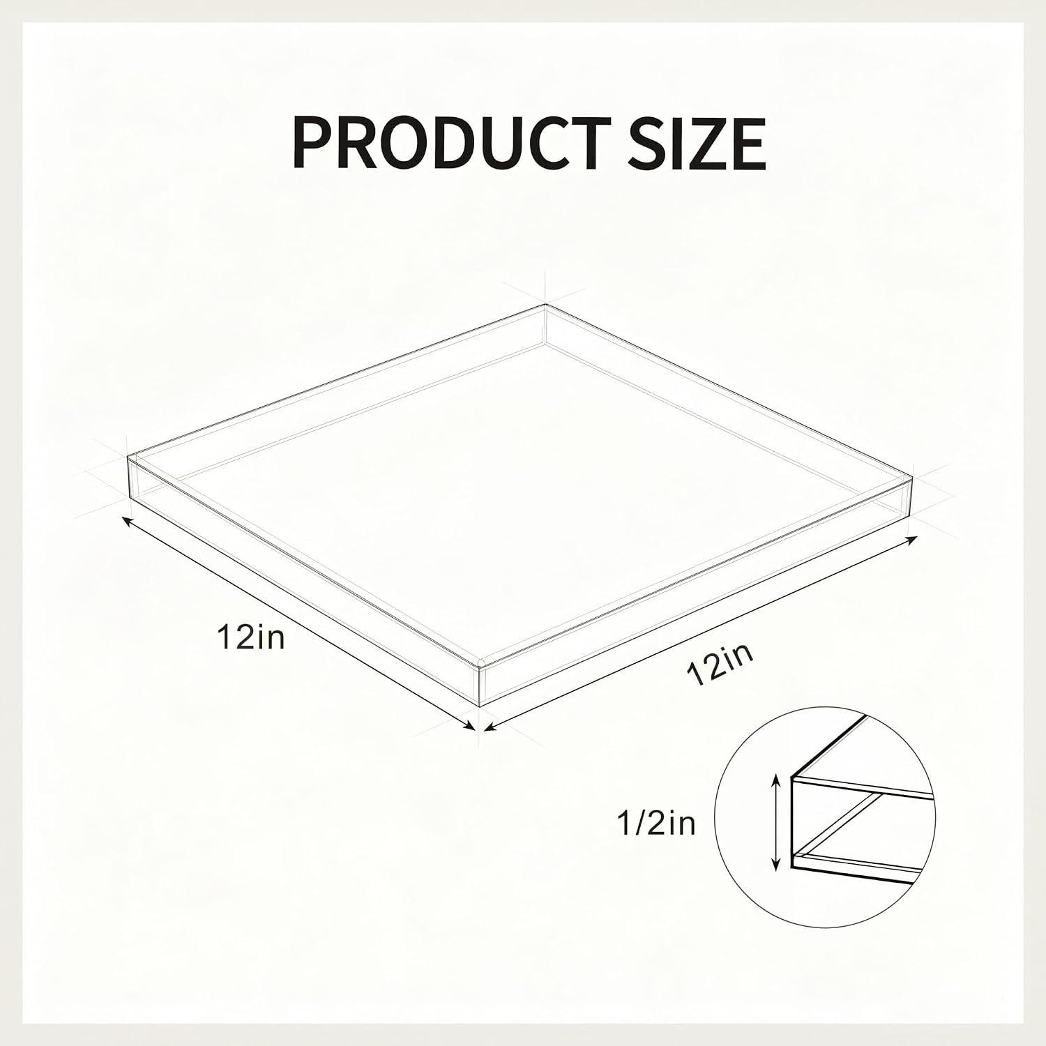 HDPE Sheet 1/2" 12x12 Smooth Double-Sided, for CNC, Craft & DIY image 3