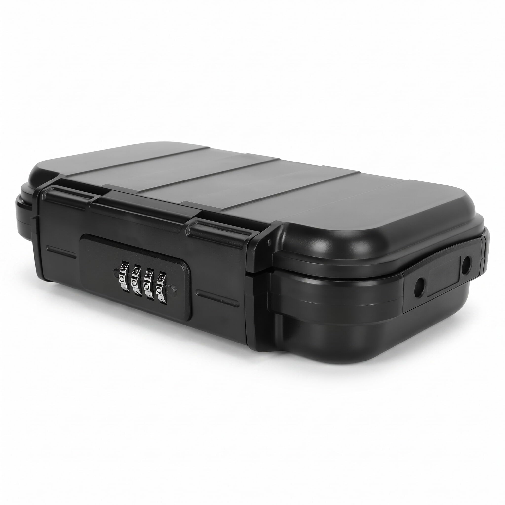 Étui de sécurité Portable, Coffre-Fort combiné avec clé à Combinaison à 4 Chiffres avec Fil d'acier Détachable, Smartphones, Passeports, Cartes de Crédit sans Danger pour Les