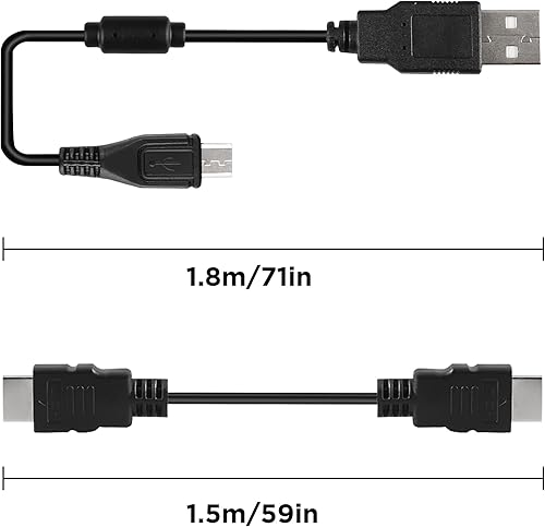 Miniatura 6 de Xahpower Convertidor adaptador PS2 a HDMI, cable HDMI Link compatible con pantalla 16943 y HD 1080P para Sony Playstation 1Playstation 2Playstation