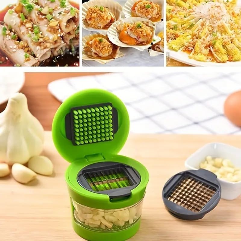 1pc Premium Stainless Steel Multifunctional Garlic - Image 2