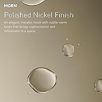 Vista 3 de Moen 3667EPNL Eco-Performance - Cabezal de ducha de mano con manguera de 69 pulgadas de largo con barra deslizante de 30 pulgadas, níquel pulido