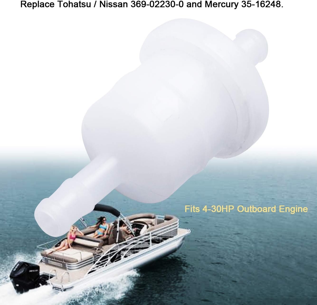 Filters Boat Inline Fuel Filter 369022300 369022300M 3516248 for