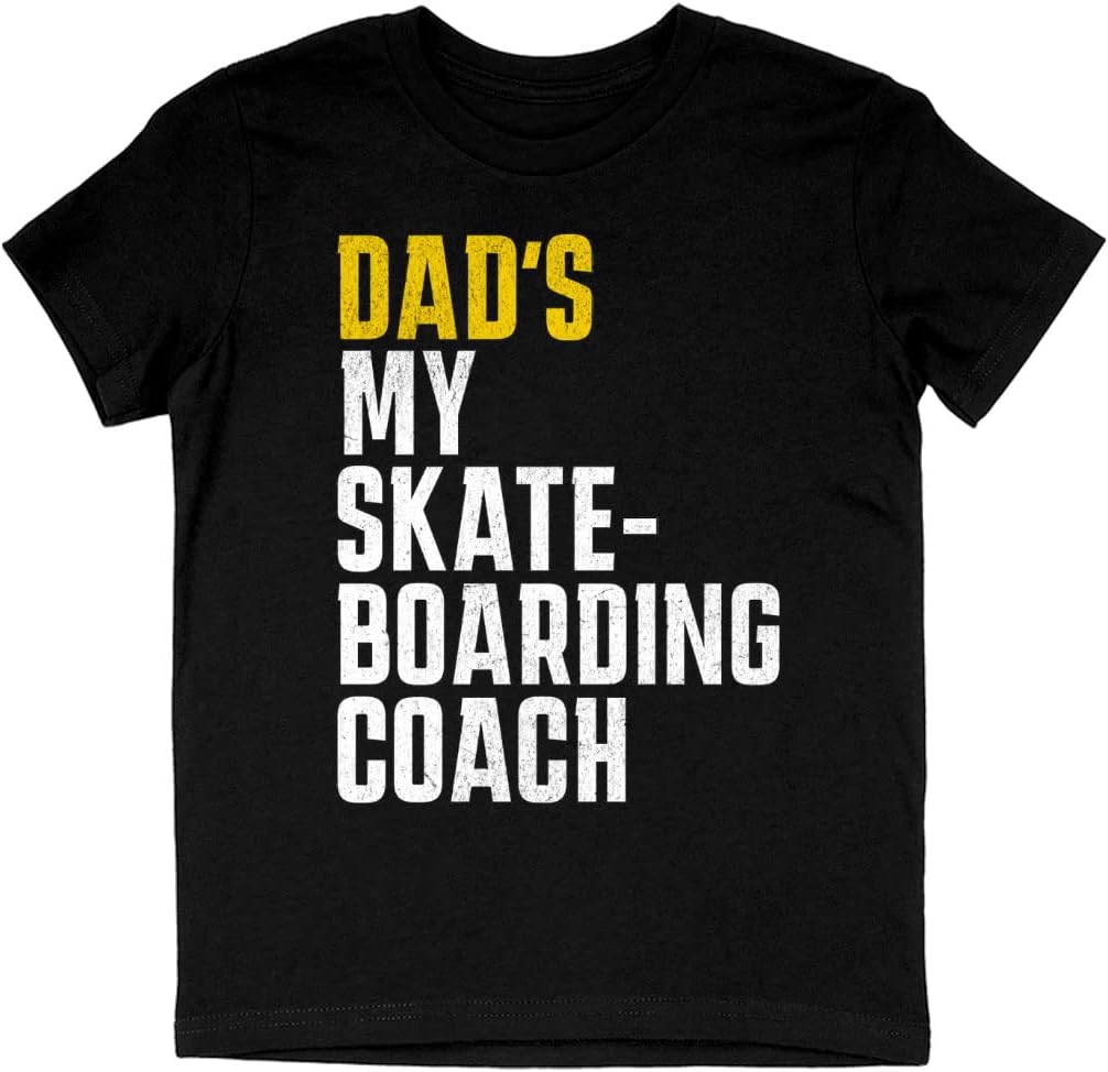 Sakteboarding Coach Kids' T-Shirt - Skateboarding Lovers Items - Cute Items