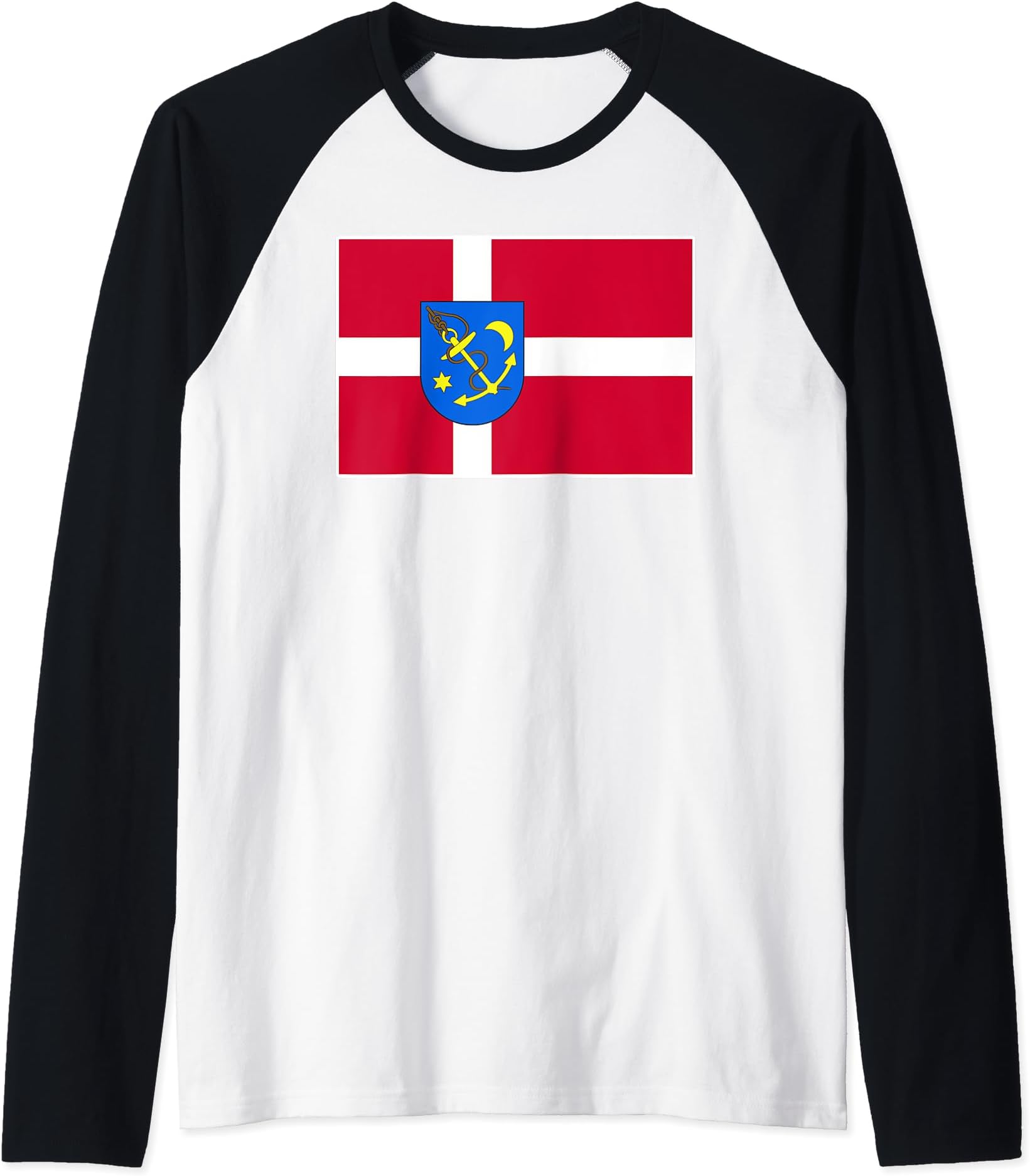 Struer Flag Apparel National pride Souvenir Gift Raglan Baseball Tee