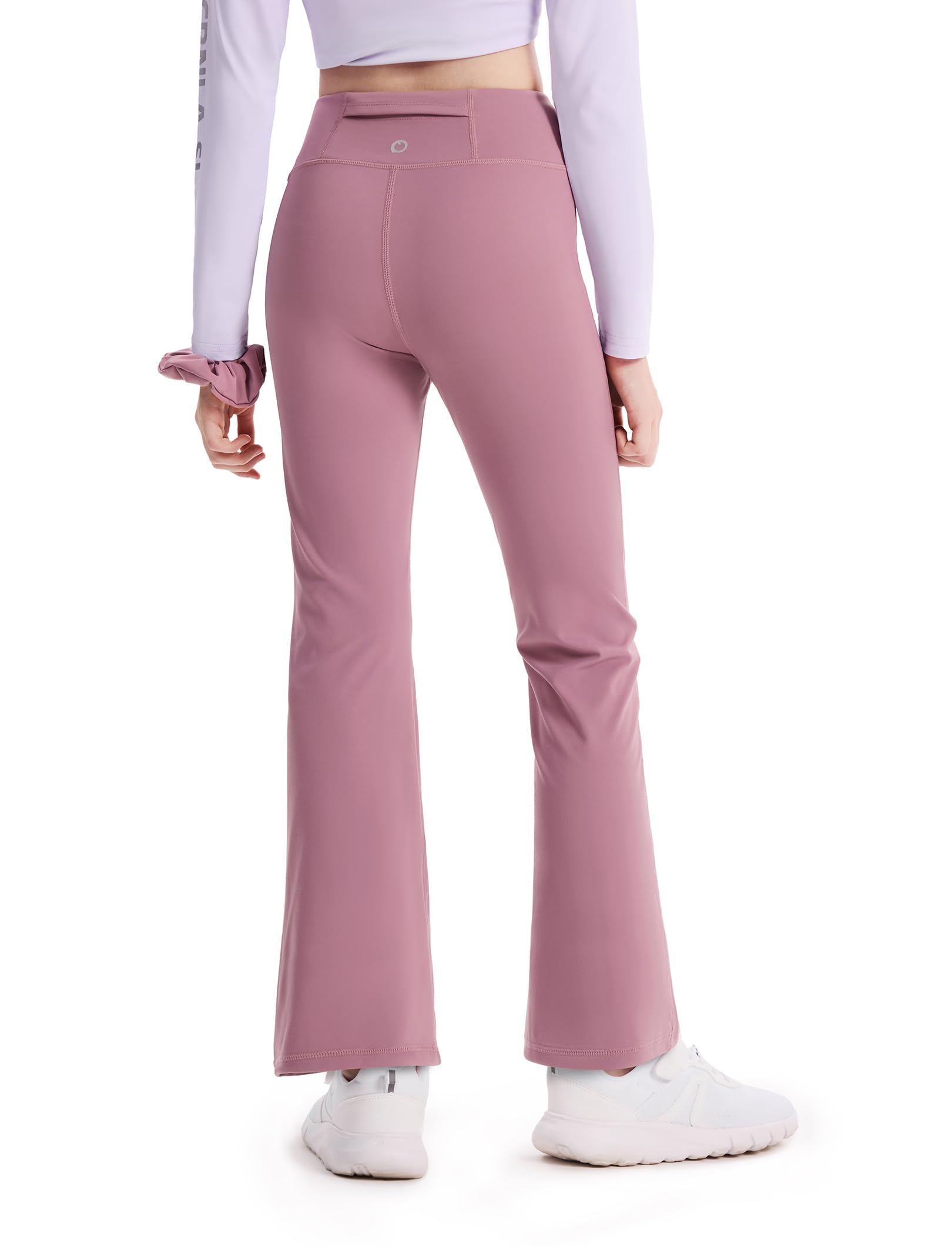 PATPAT Girls Athletic Leggings with Pocket Buttery-Soft Ultra-Stretchy Yoga Pants for Running Dance Workout Casual