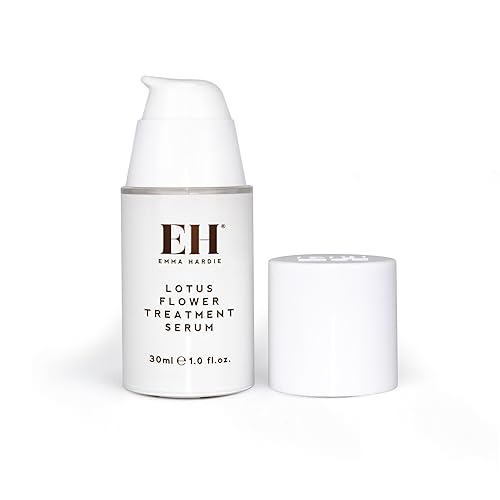 Emma Hardie Suero de tratamiento de manchas de flor de loto, suero para el acné con ácido hialurónico y niacinamida, suero facial para el control de
