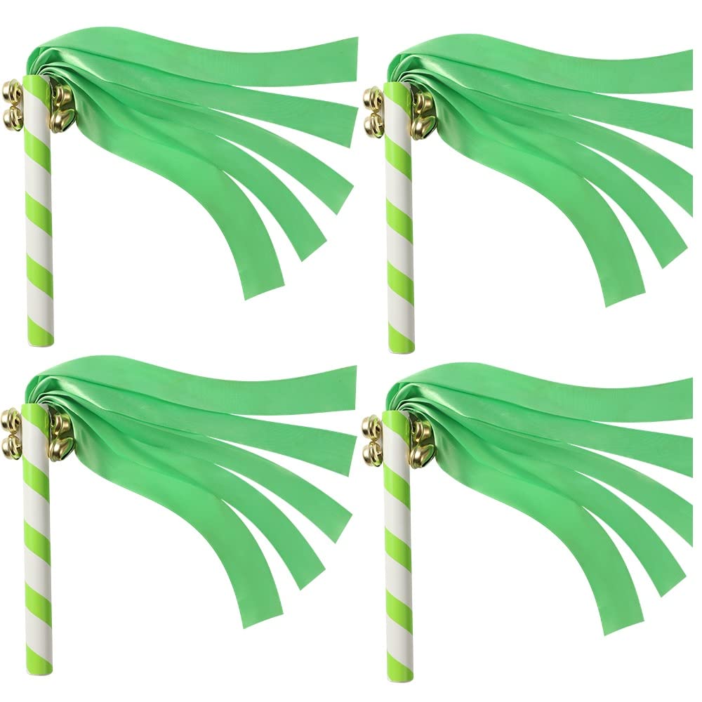 Creatyi 4 PCS Cheering Sticks Bam Bam Thunder Sticks Cheerleading Cheering Sticks for Sports Cheers Ball Dance Basketball Football Noisemakers