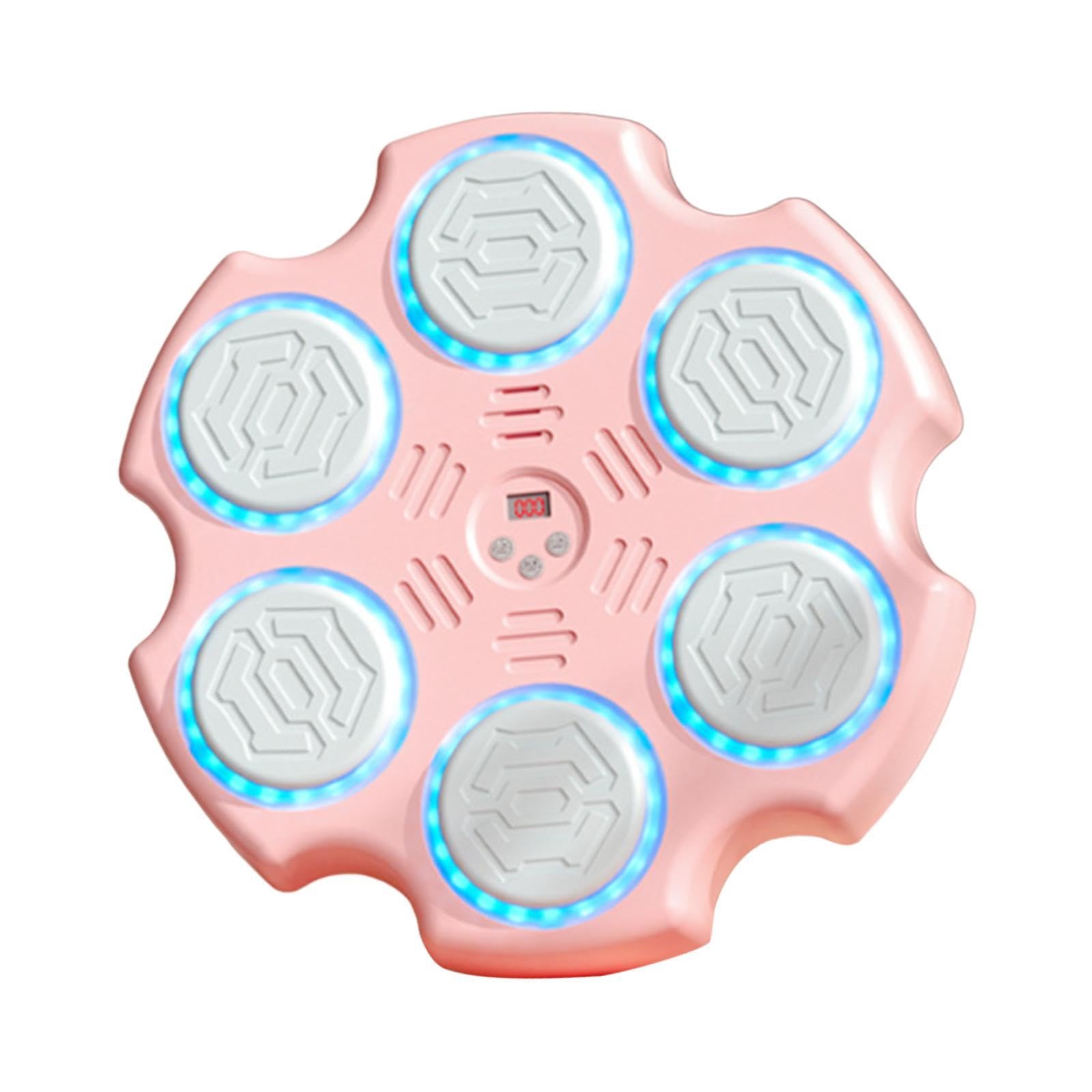 Music Boxing Machine Sturdy Boxing Training Device for Home Children Fitness Pink-image-48