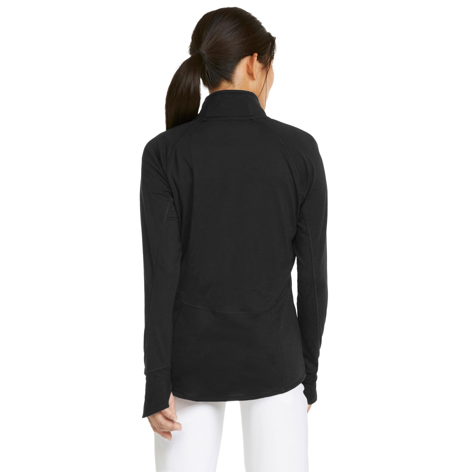 PUMA GOLF Gamer damski sweter z zamkiem 1/4, czarny PUMA Black, XL, Puma Czarny, XL