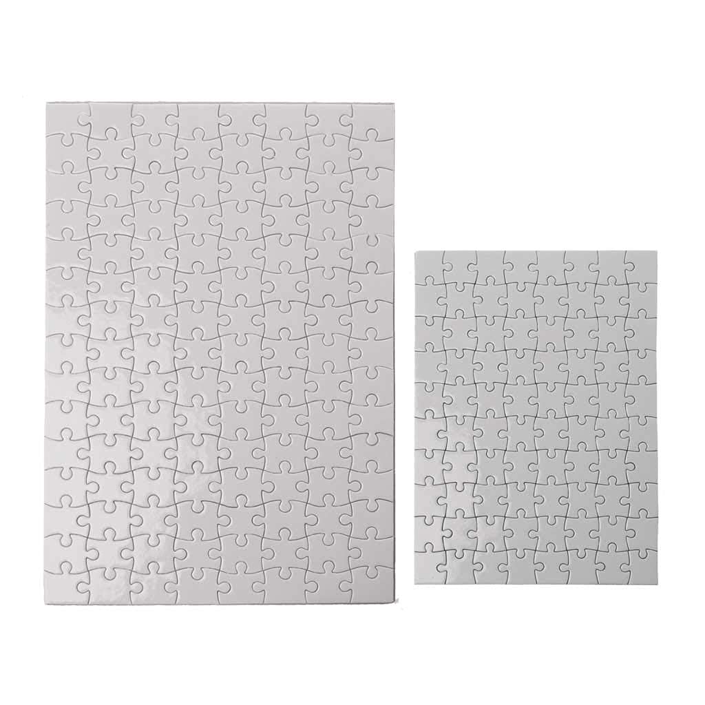 10 Packs Handmade Jigsaw Puzzles A4 A5 Sublimation Blanks Puzzles DIY Puzzle Blank Custom Puzzle for Heat Transfer Craft Jigsaw Puzzles Adults 1000
