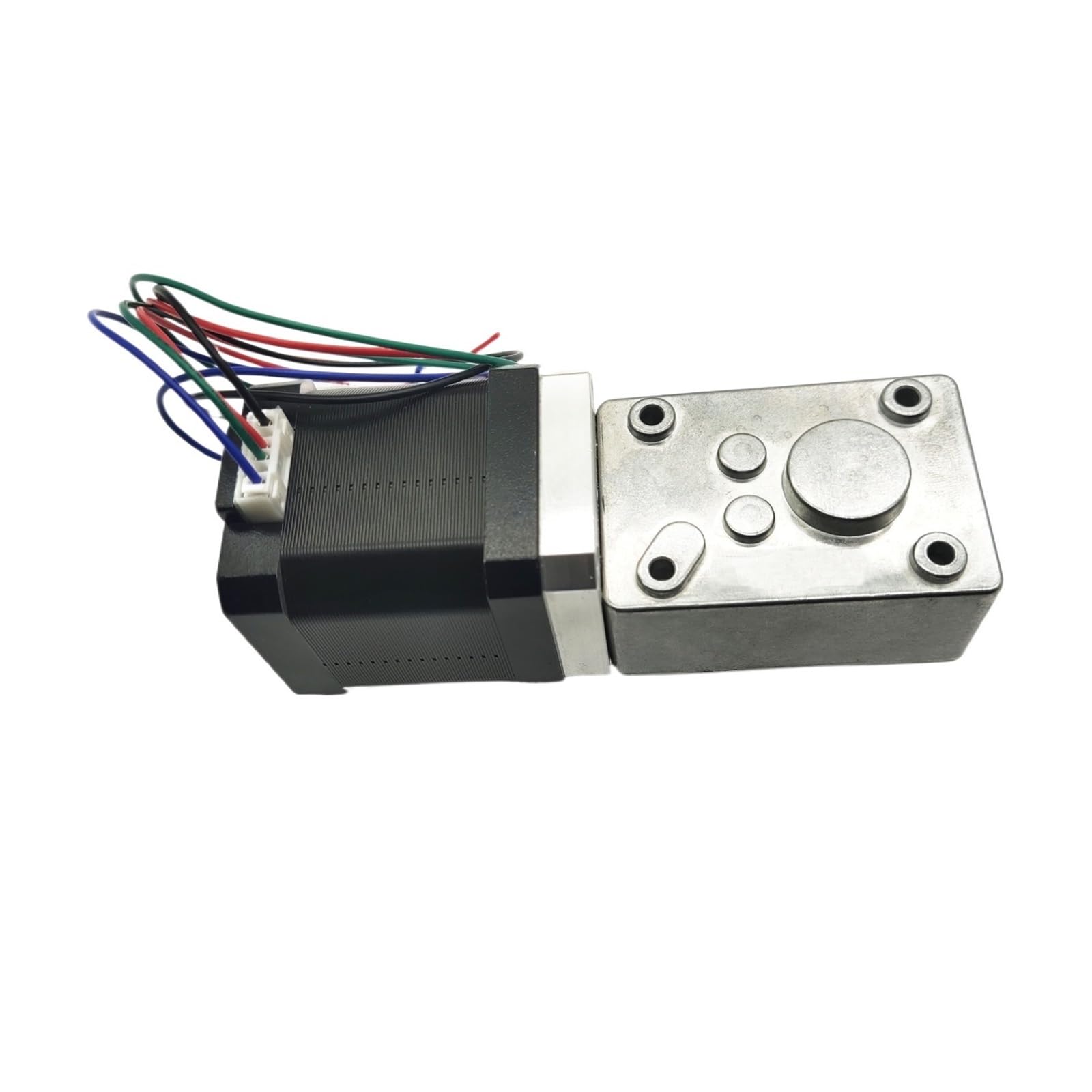Motore di riduzione dell'ingranaggio a verme Motori passo-passo 42BY 12V Motori passo-passo a vite senza fine 24V DC Riduttore autobloccante Riduttore di velocità a vite senza fine(Ratio 1-49,Package