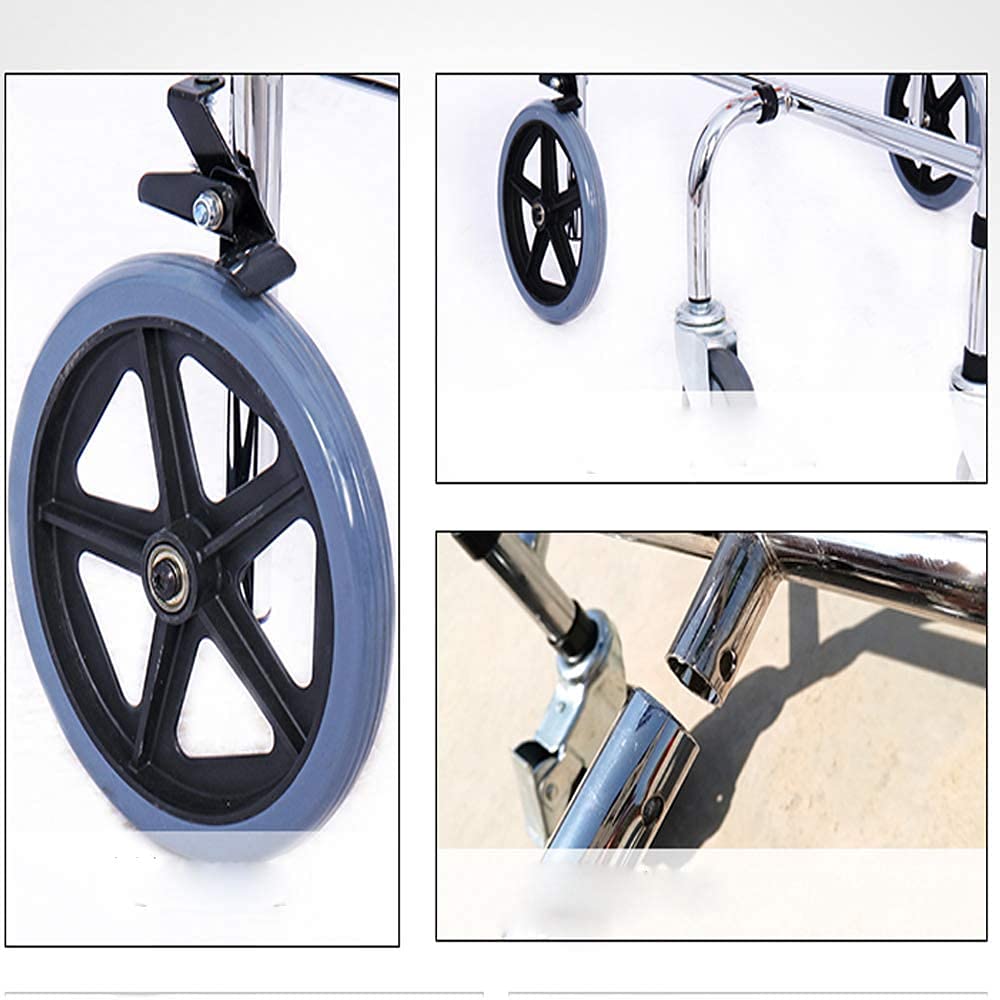 Walker, attrezzature mediche per pazienti con ictus emiplegia, attrezzature per la riabilitazione con seduta, supporto per deambulazione assistita per anziani e disabili