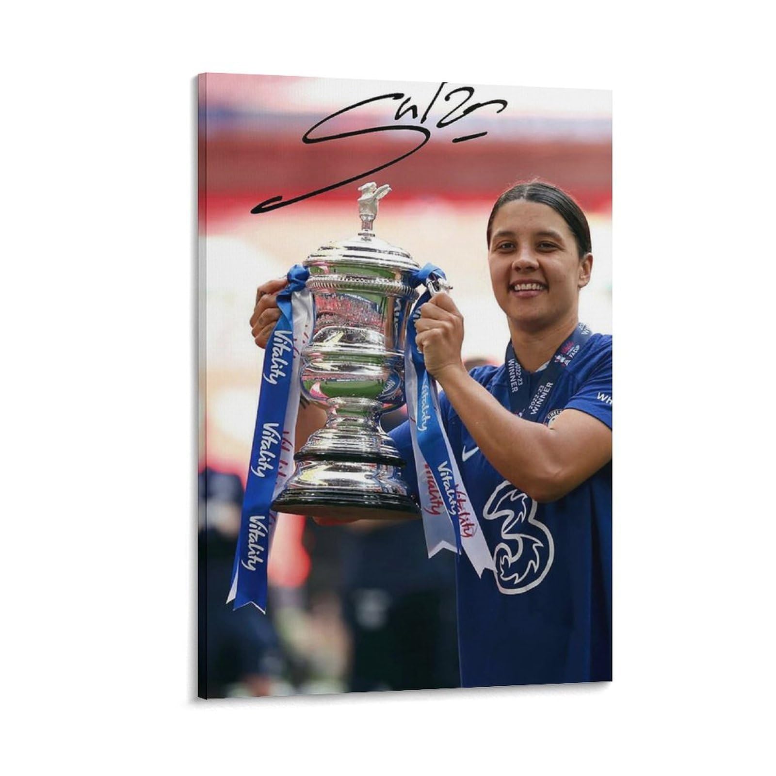 ASUIU Sam Kerr Canvas Poster Wall Art Poster Prints Home Decor Picture Canvas Painting Posters 24x36inch(60x90cm)