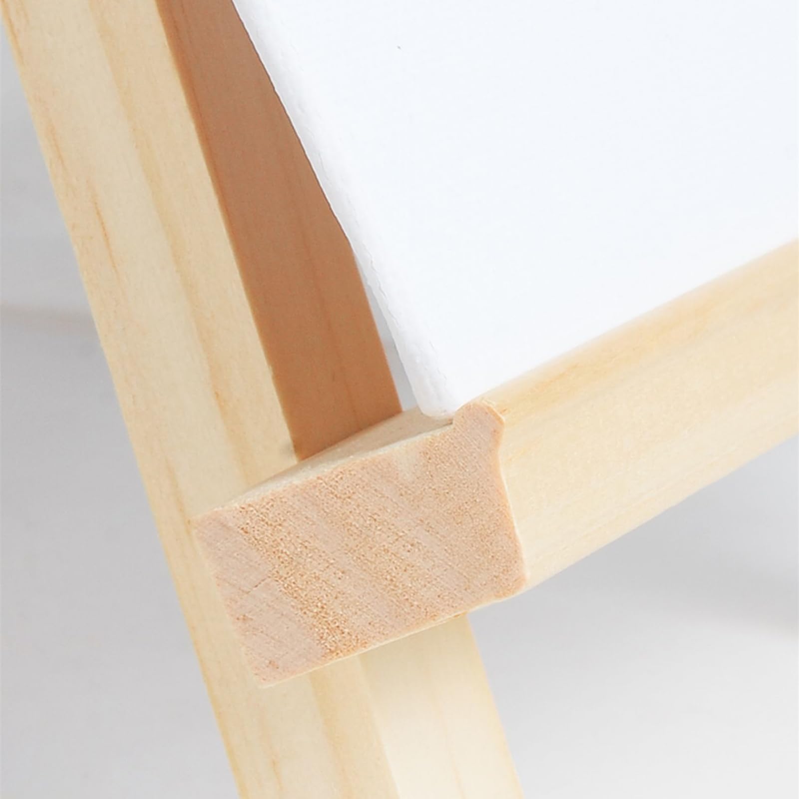 Mini caballete de mesa de madera, soporte de exhibición con marco en A para arte, carteles de boda, carteles y menús, soporte pequeño portátil (20 x 28 cm)