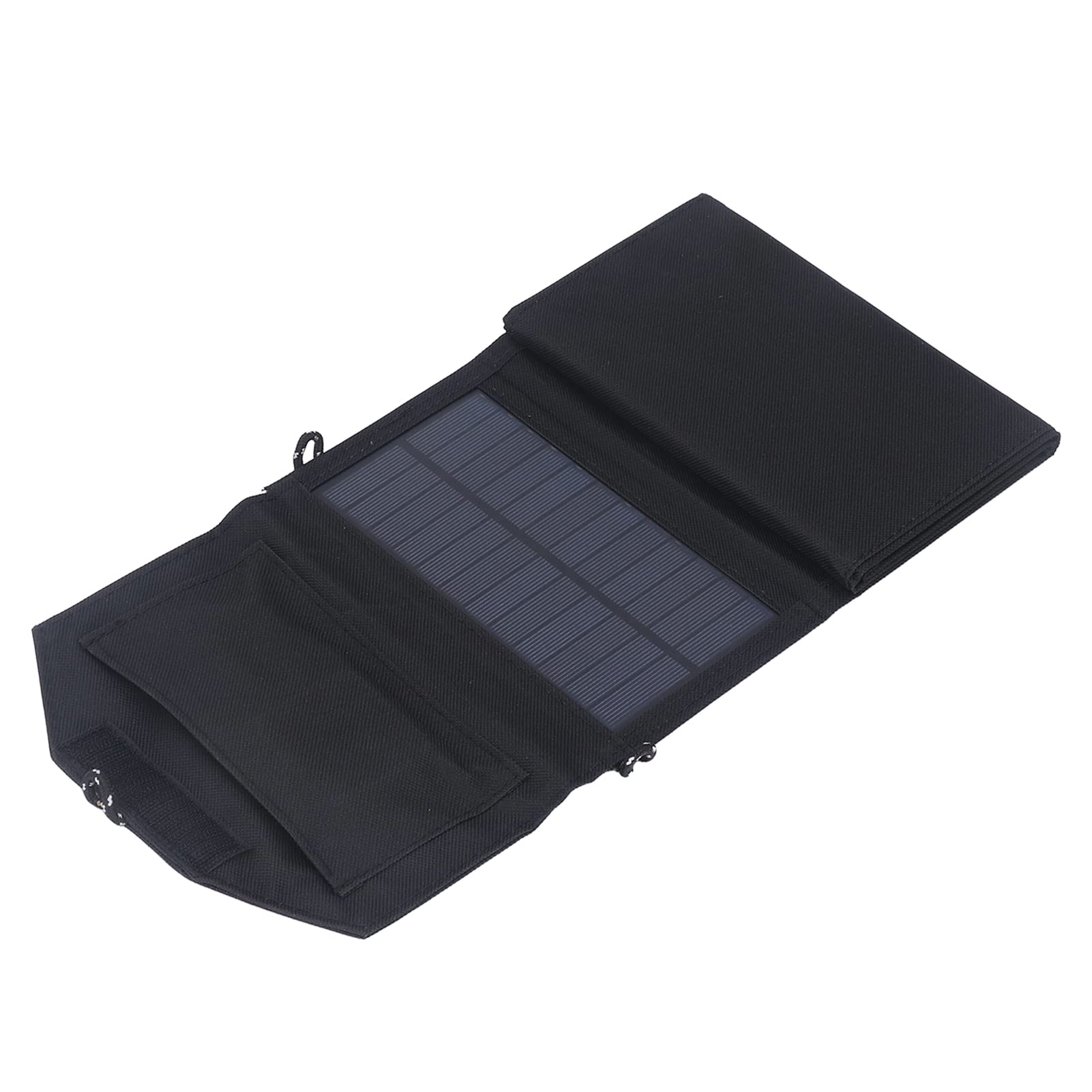 Chargeur Portable à Panneau Solaire Pliant Haute efficacité pour Téléphones Mobiles pour Camping Randonnée Silicium Monocristallin/27,36 X 7,28 pouces/