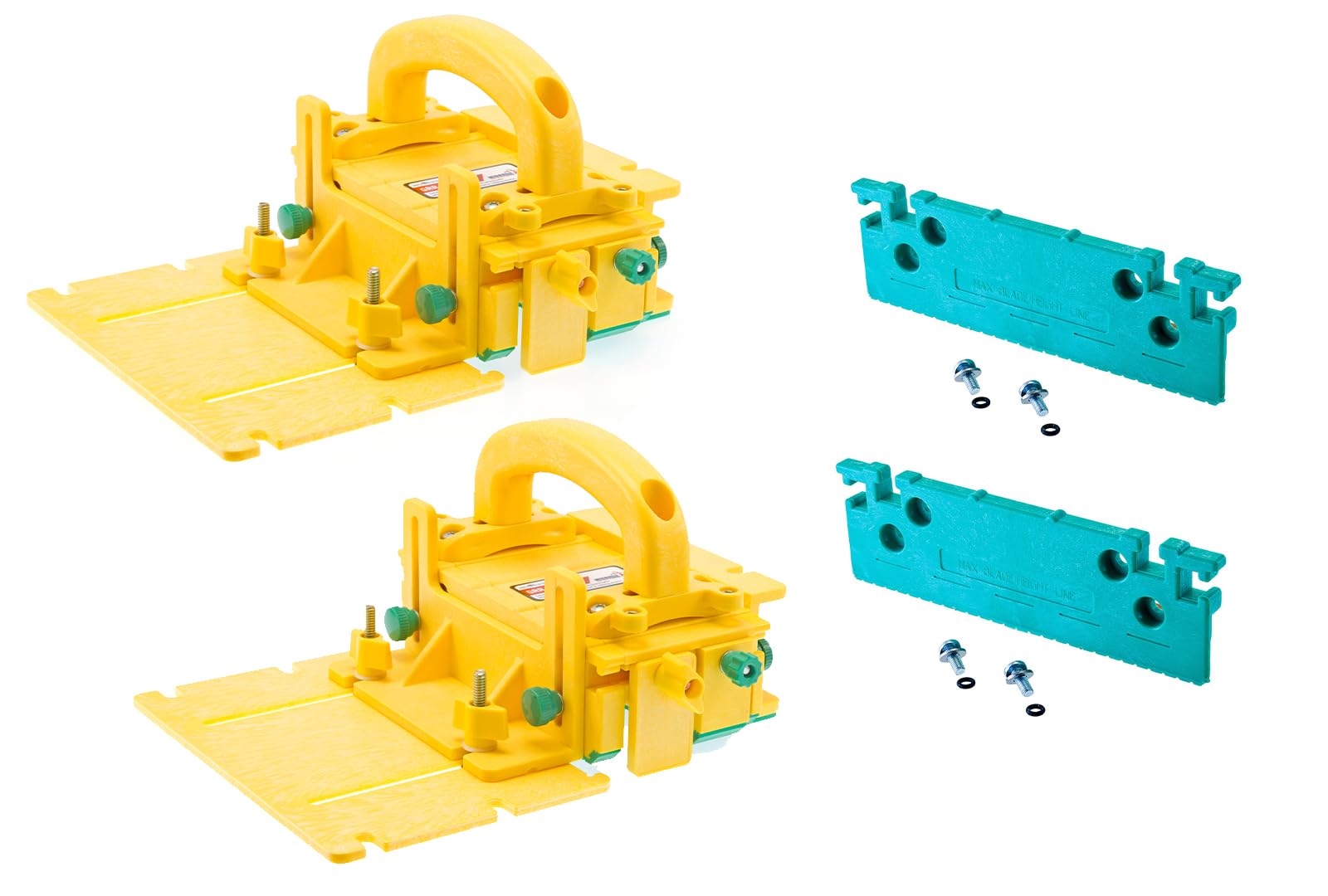 MICROJIG GRR-RIPPER Double Pack Pro (2-Pack) (GR-420) + (2) Two GRR-RIPPER 1/8” Legs (GRP-11G) Bundle