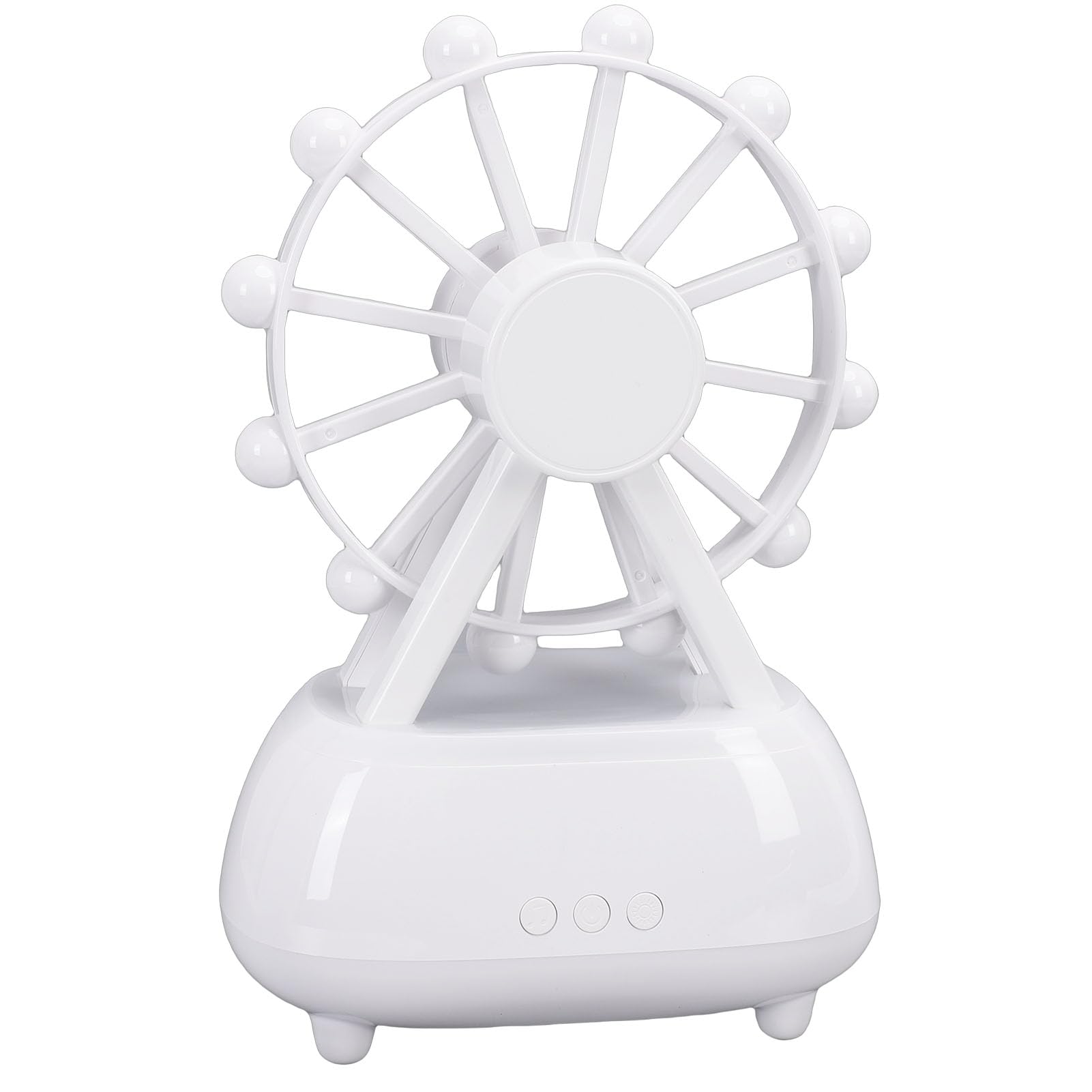 300-ml-Luftbefeuchter, Riesenrad-Diffusor für ätherische Öle, Aromatherapiegerät mit Musik, Licht und 360-Grad-Drehdesign, Ideal für Schlafzimmer, Büro und Zuhause