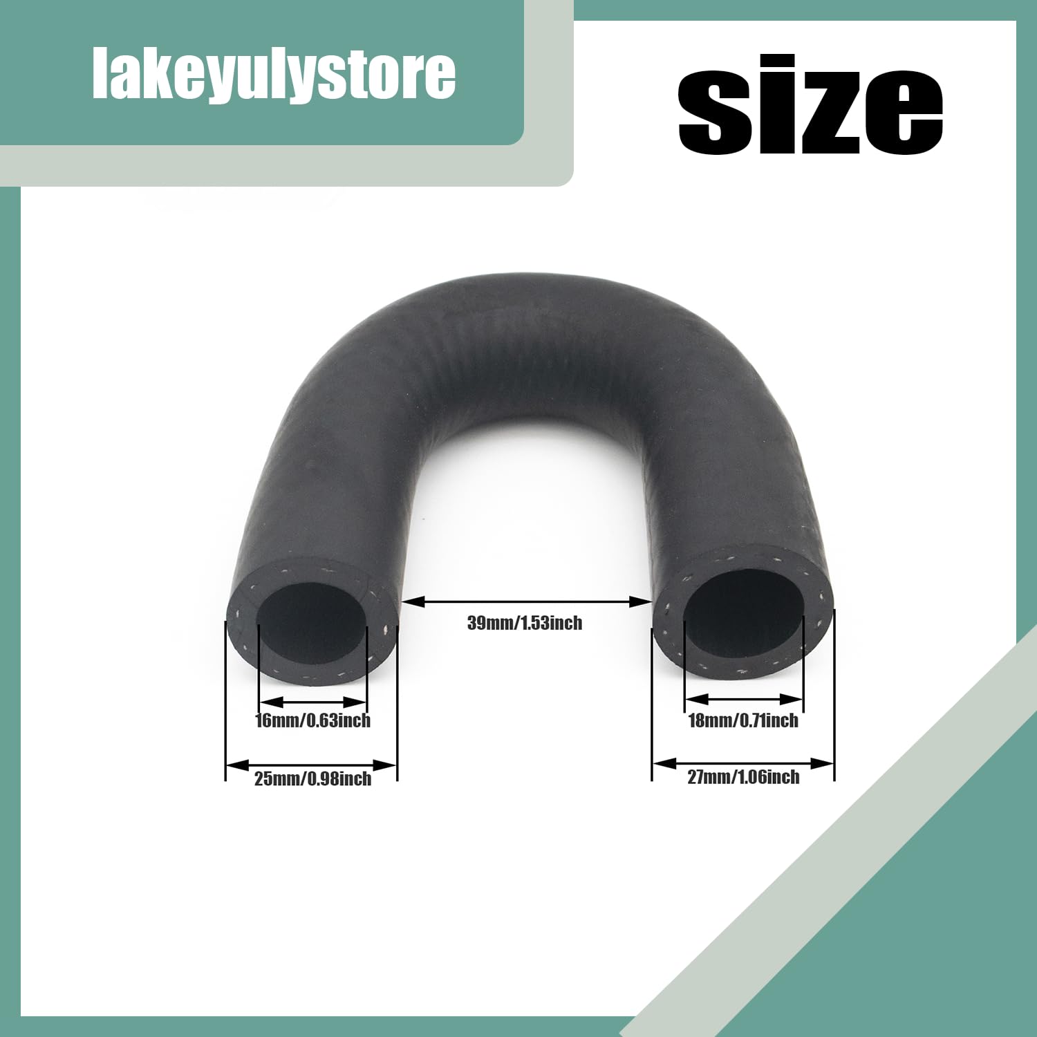 BLACK LS HEATER Core Coolant Crossover Fit For LS And LT Series Engine - View #5