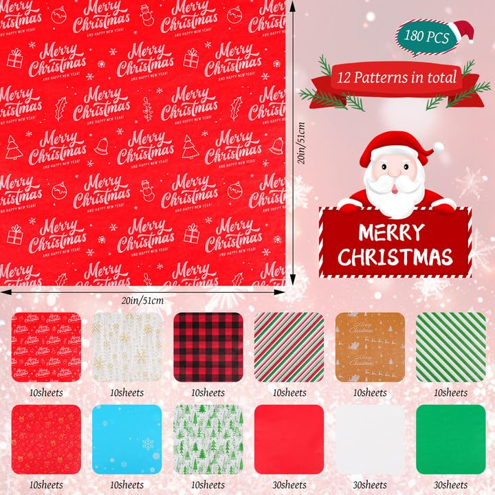 Papier Cellophane Pour Emballage Cadeau - Lot De 50 Feuilles 15x20cm, épaisseur 1.2mm, Transparent, Polyvalent - 5