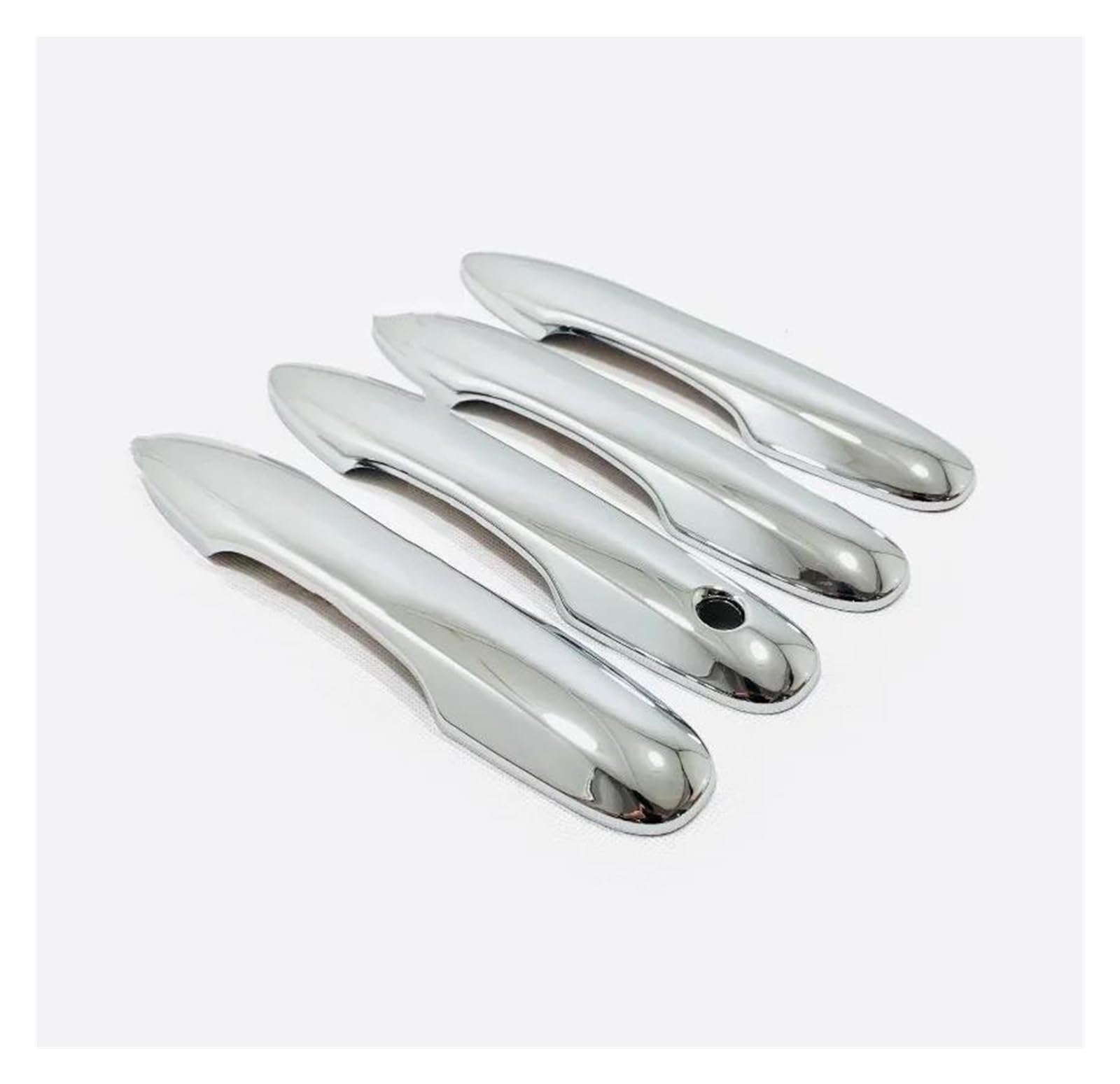 FIXCOR Door Handle Bowl Cap for Toyota for Corolla E210 2020 2019-2022 for Yaris for Cross for Hybrid 2020 2021 Accessories Car Door Pull Doorknob Catch(Chrome3)