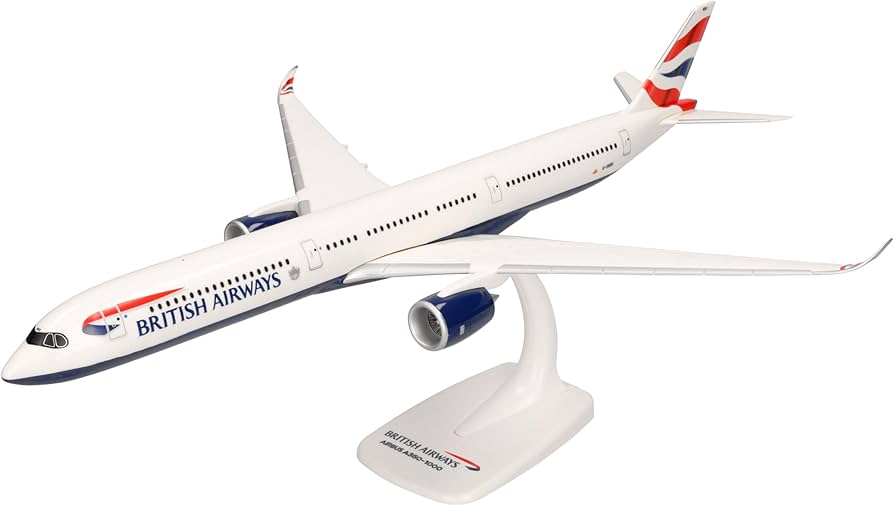 AIRBUS A350-1000 1:200スケール Herpa Snap-fit Airplane Model Airbus A350-1000 British Airways on
