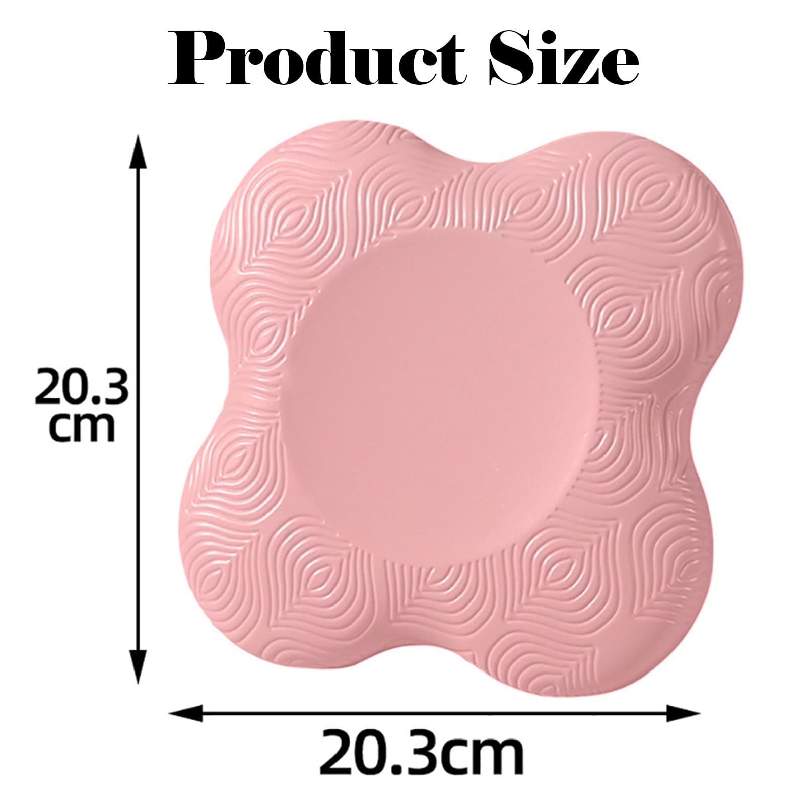 Yoga Knee Pads, 2 Pcs Pink Yoga Knee Pads Women, Soft And Comfortable Yoga Knee Pad - Image 2