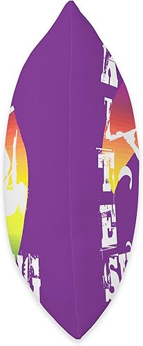 Miniatura 2 de Surfing with Freestyle Kitesurfer and Kite 11 Throw Pillow, 18x18, Multicolor