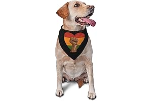 Juneteenth Celebrating Black Freedom 1865 African American Dog Bandana Scarf Bib