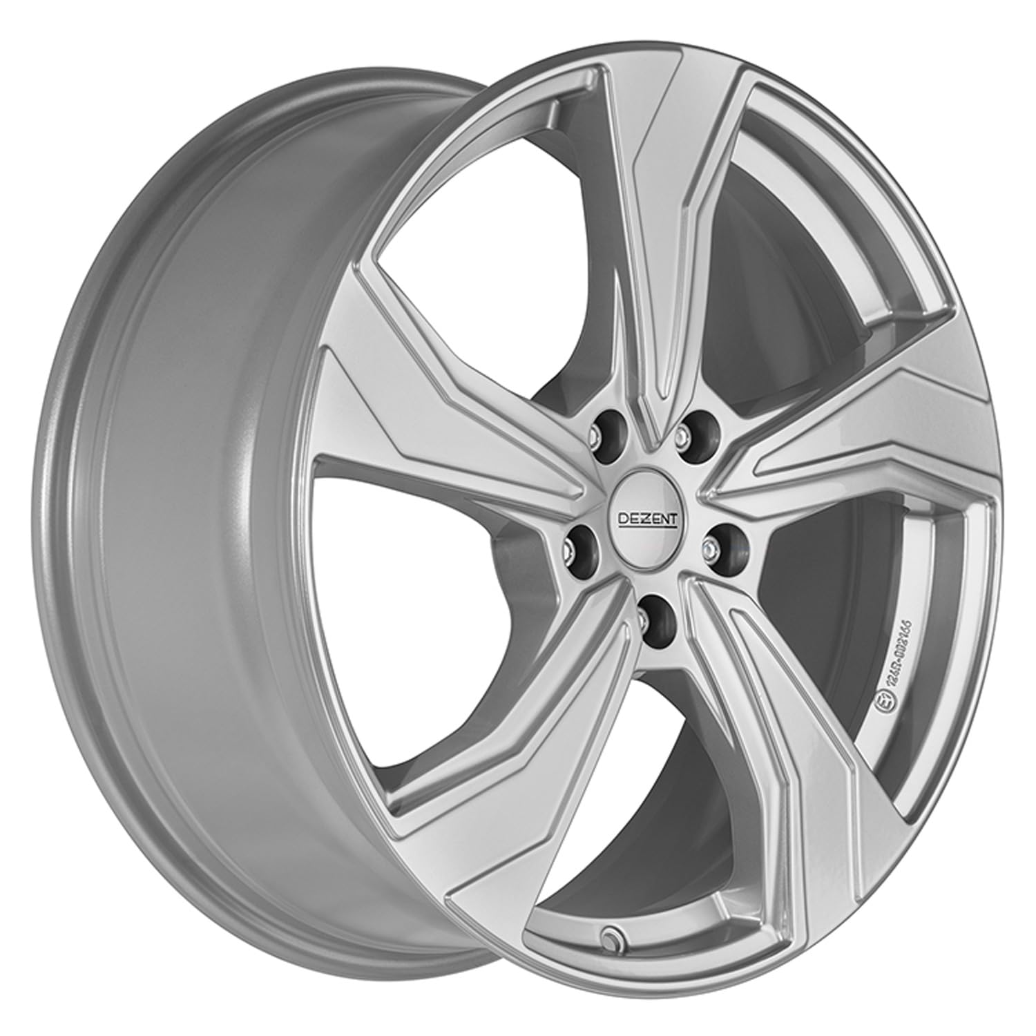 4x Dezent llantas KB silver 7.5Jx18 ET46 5x108