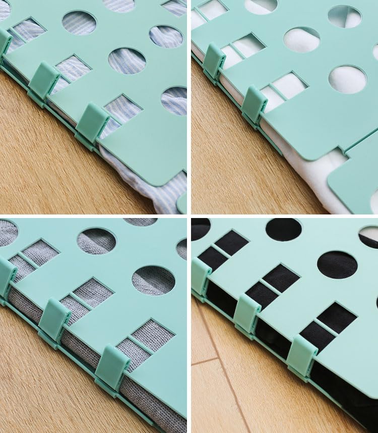 Tableros plegables fáciles rápidos NuRcix para ropa verde 7