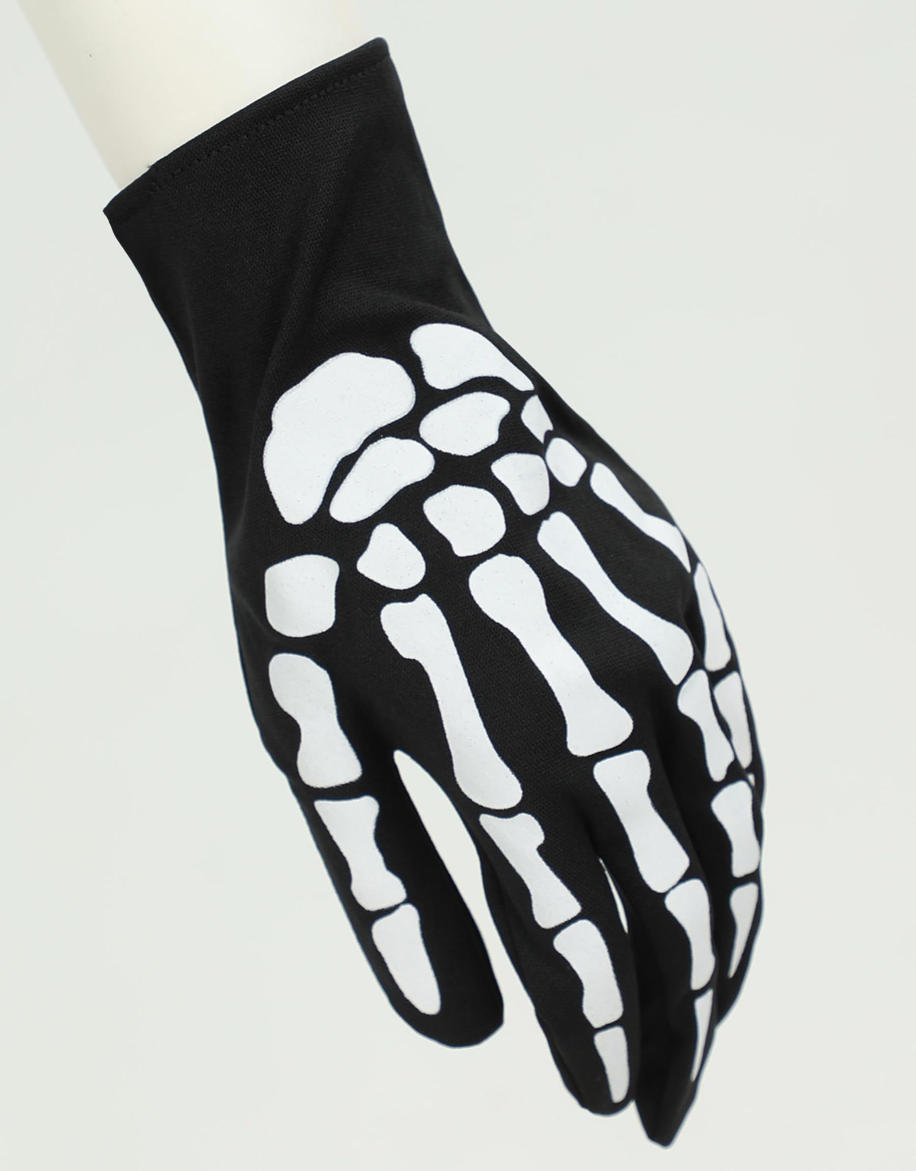 MEOWCOS Halloween Cosplay Costume Gothic Long Sleeve Tube Top with Skirt and Gloves