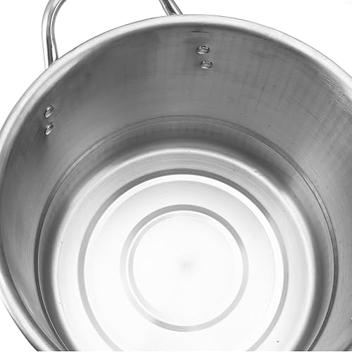 Miniatura 7 de Juego de 4 ollas de acero inoxidable, juego de ollas de sopa de acero inoxidable multiusos con 8 tapas para cocinar al vapor, freír y hervir a fuego