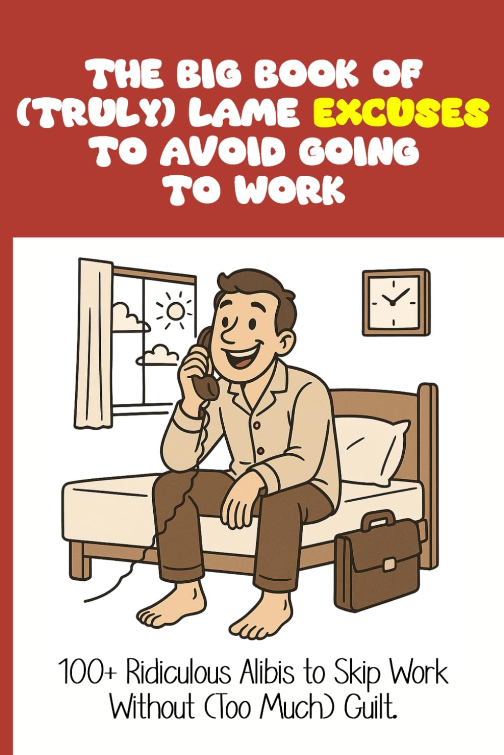 The Big Book of (Totally) Lame Excuses to Skip Work | 100+ Ridiculous Alibis to Ditch Your Job (With Almost No Guilt): A hilarious book packed with ... a gift for lazybones… or to treat yourself.